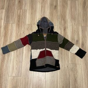 NEW | Laundromat Patchwork Fleece Lined Sweater